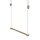 Kinder Trapez, Trapezschaukel, Trapezstange, Lillagunga Bone Eiche Weiß 2.0 - 2.8 m (N)