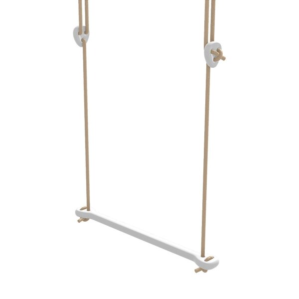 Kids Trapeze, Trapeze Swing, Trapeze Bar, Lillagunga Bone Birch Beige 2.0 - 2.8 m (N)