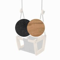 Baby swing, Toddler wooden indoor swing seat, Lillagunga different Rope Colours