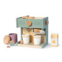 Wooden Play Coffee Machine Coffee Maker Set Musterkind...