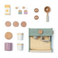 Wooden Play Coffee Machine Coffee Maker Set Musterkind Coffea Wood FSC®