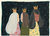 Marta Abad Blay Print Poster Las Magas Holy Three Kings