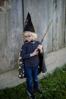 Great Pretender Childrens Costume Wizard Cape Reversible