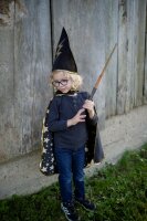 Great Pretenders Childrens Costume Wizard Cape Reversible