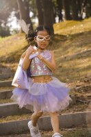 Great Pretenders Childrens Costume Superhero Rose Gold Lilac