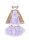 Great Pretenders Childrens Costume Superhero Rose Gold Lilac