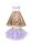 Great Pretenders Childrens Costume Superhero Rose Gold Lilac