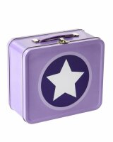 Star Metal Suitcase in Lavender