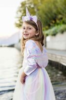 Great Pretenders Kostümkleid Einhorn Unicorn  Prinzessin mit Flügel und Haarreif