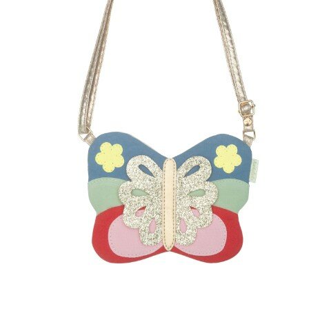 Rockahula Umhängetasche Kindertasche Schmetterling Regenbogen