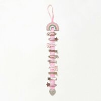 Rockahula Clip Hanger Shimmer Rainbow