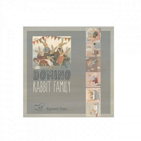 Egmont Toys Domino Rabbit Family