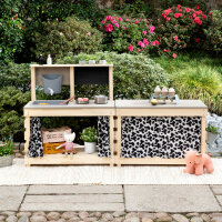 Muddy Buddy Mud Kitchen Big Leo Natural Warmgrey