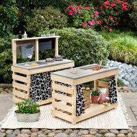 Muddy Buddy Mud Kitchen Big Leo Natural Warmgrey
