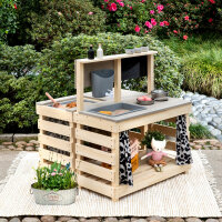 Muddy Buddy Mud Kitchen Big Leo Natural Warmgrey
