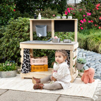 Muddy Buddy Mud Kitchen Big Leo Natural Warmgrey