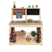 Muddy Buddy Mud Kitchen Big Leo Natrual Powderpink