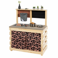 Muddy Buddy Mud Kitchen Big Leo Natrual Powderpink