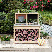 Muddy Buddy Mud Kitchen Big Leo Natrual Powderpink