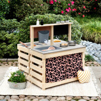 Muddy Buddy Mud Kitchen Big Leo Natrual Powderpink