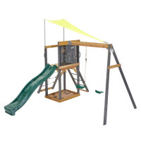 Plum Wooden Playcentre with Swing and Slide Siamang