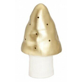 Egmont Toys Heico Mushroom Lamp Small Gold