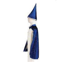 Great Pretenders Childrens Costume Wizard Cape with Hat