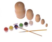 Egmont Toys Creative Kit Build and Paint Wooden Dolls...
