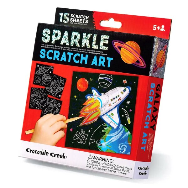 Crocodile Creek Kratzbilder Kreativset Space