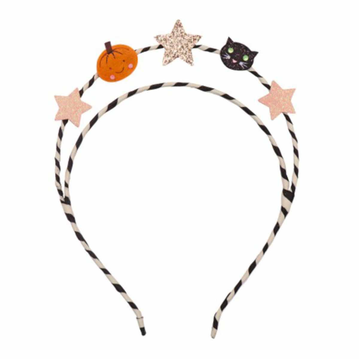 YUSHWENPTY Halloween Kürbis Haarreif Set - 2 Stück Gruselig-lustige Haaraccessoires Für Party & Cosplay