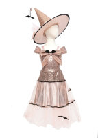 Great Pretenders Halloween Witch Costume with Hat Glam
