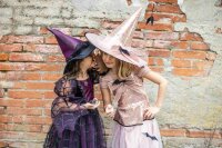 Great Pretenders Halloween Hexenkostüm mit Hut Glamour 5 - 6 Jahre