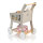 Musterkind Childrens Wooden Shopping Trolley Rubus Grey