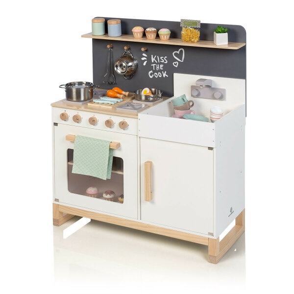 Musterkind Toy Kitchen Linum White Natural