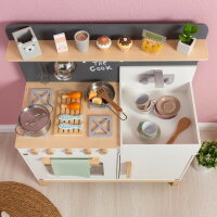 Musterkind Toy Kitchen Linum White Natural