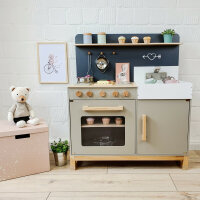 Musterkind Spielküche Linum Warmgrau Natur