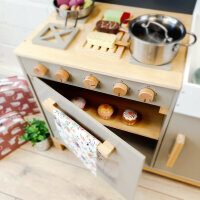 Musterkind Spielküche Linum Warmgrau Natur