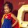Souza Childrens Costume Super Hero Girl 5 - 7 years