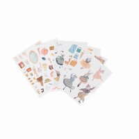 Moulin Roty Colouring Book with Stickers La Petite Ecole de Danse