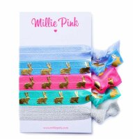 Millie Pink Elastische Haarbänder...