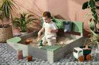 Muddy Buddy  Sandpit with Watertank Cozy House