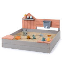 Muddy Buddy  Sandpit with Watertank Cozy House