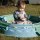 Viking Toys Re:Line Sustainable Round Sandpit with Water Track and Toy Set