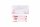 Great Pretenders Glam Girl Glitter Brush & Bag - Pinselset für Kinder-Glitzer (4 Pinsel + Tasche)