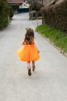 Great Pretenders Pumpkin Patch Princess Dress & Headband – Kids Halloween Costume