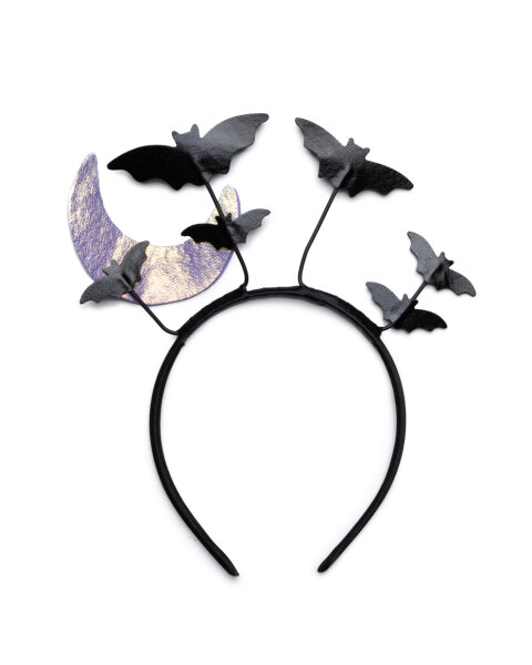 Great Pretenders Bat & Moon Headband – Halloween Hair Accessory for Kids
