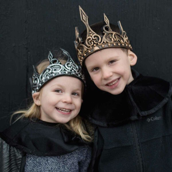 Great Pretenders Medieval Crown for Kids – Royal King & Knight Crown