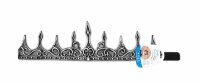 Great Pretenders Medieval Crown for Kids – Royal King & Knight Crown  Silver