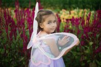 Sparkling Fairy Wings for Kids – Great Pretenders Wings with Glitter Star Confetti