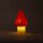 Egmont Toys Heico Mushroom Lamp Small Red